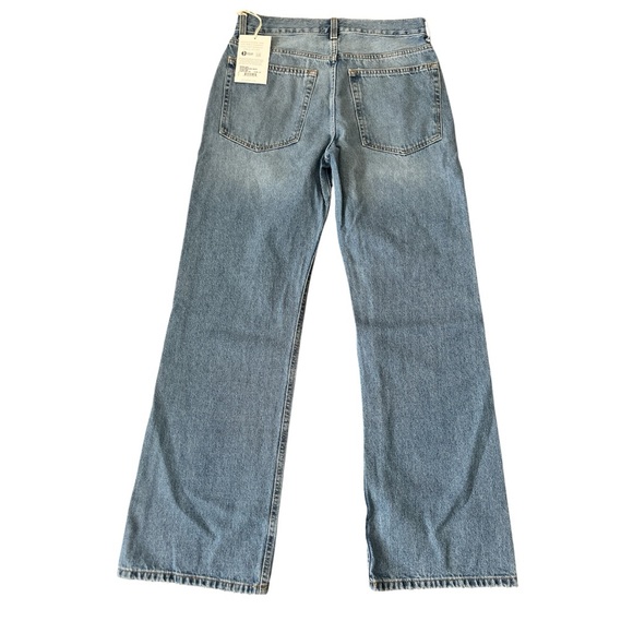 NWT Etica Amis Relaxed Bootcut Button Fly High Waist Jeans Atwater Size 28 - Picture 2 of 12